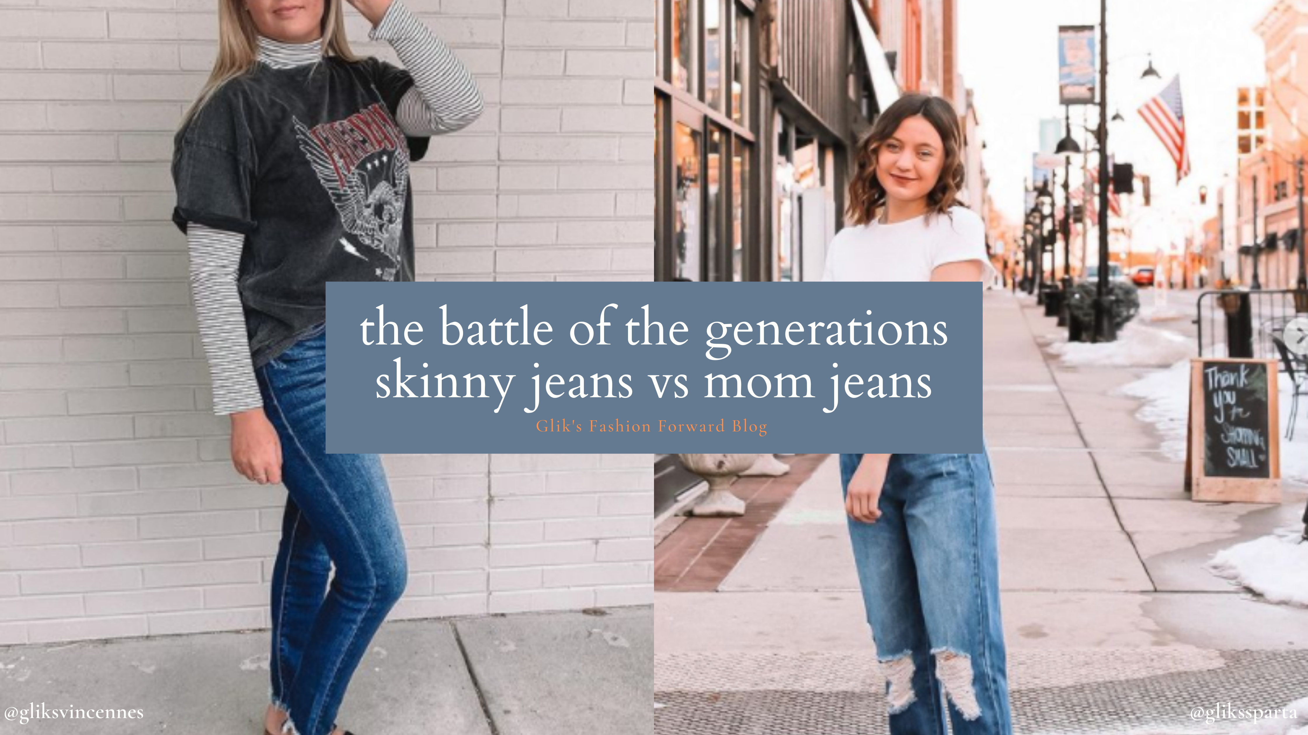 The Battle of the Generations: Skinny Jeans vs Mom Jeans – Glik's