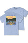 Simply Southern At the Lake T-Shirt for Women in Faded Blue