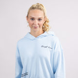 1897 Active Sunset Hour Hoodie for Women in Light Blue
