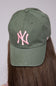 '47 New York Yankees Clean Up Hat in Moss Green