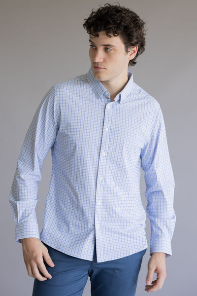 7Diamonds Sawyer Shirt for Men in Light Blue