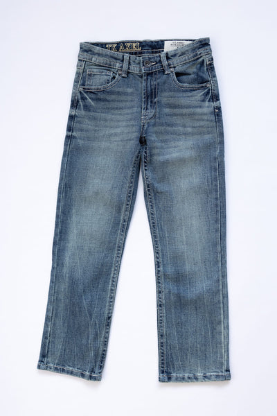 Axel Jeans Boys 8-20 Sam Classic Straight Jeans | AXBB0032-SIERRA