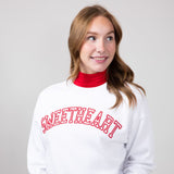 1897 Active Sweetheart Sweatshirt for Women in White