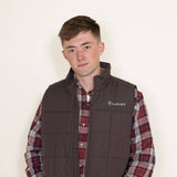 Ariat Crius Insulated Vest for Men in Brown