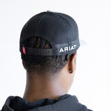 Ariat Mexican Flag Shield Cap for Men in Grey