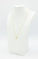 Dainty Cross Necklace in Gold