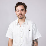 Billabong All-Day Stripe Shirt for Men in Off White