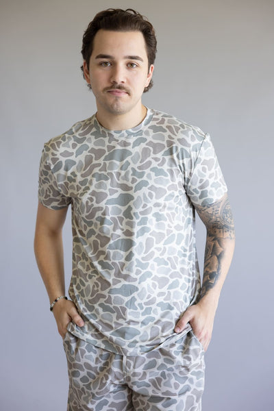 Burlebo Go To T-Shirt for Men in Camo