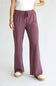 Be Cool Cotton Terry Straight Leg Pants for Women in Raisin