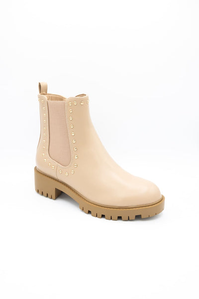 Berness Kira Booties for Women in Beige