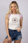 Billabong Paradise Raglan Knit T-Shirt for Women in Cream