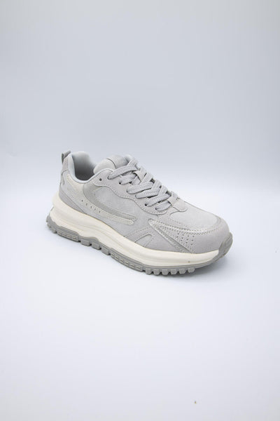 Blowfish Malibu Shoes Leo Chunky Sneakers for Women in Grey