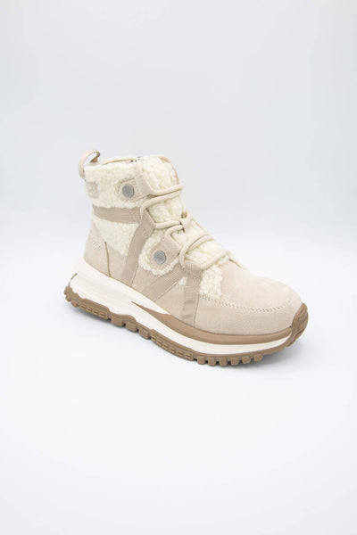 Blowfish Malibu Shoes Linx Sherpa Mid Sneakers for Women in Brown