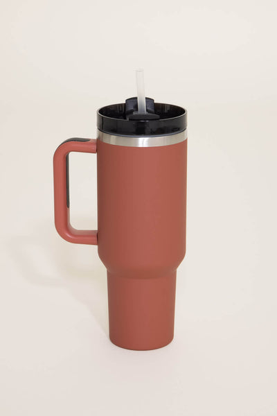 Brew City DA Crusher Travel Tumbler in Red Dust
