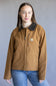 Carhartt Rugged Flex Canvas Detroit Jacket for Women in Carhartt Brown