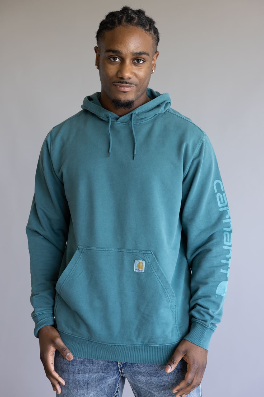 Carhartt Legacy Relaxed Fit Mineral Wash Sweatshirt for Men in 