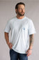 Carhartt Irvine Relaxed Work T-Shirt for Men in Fog