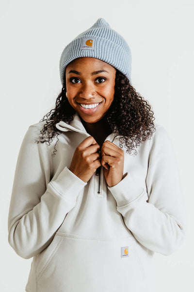 Carhartt Knit Cuffed Beanie for Women in Light Blue