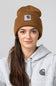 Carhartt Knit Satin Lined Beanies for Women in Brown