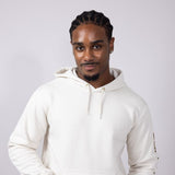 Carhartt Logo Sleeve Hoodie for Men in Malt White