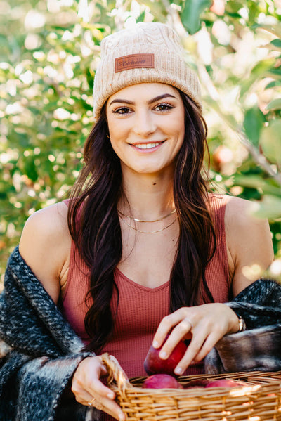 Carhartt Rib Knit Fisherman Beanie for Women in Brown | 105561-A10