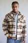 Civil Society Micah Shirt Jacket for Men in Stone