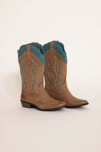 Coconuts by Matisse Cimmaron Cowboy Boots for Women in Tan
