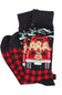 Dogs in a Truck Holiday Crew Socks for Men in Black