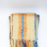 Free People Highland Plaid Skinny Scarf for Women in Ivory Combo