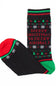 Filthy Animal Crew Socks for Men in Black