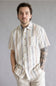 Union Rio Striped Button Down Shirt for Men in Flax