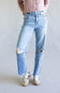 Hidden High-Rise Ella Wide Straight Leg Jeans for Women