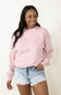 Hampton Embroidery Sweatshirt for Women in Pink
