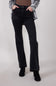 Hidden High Rise Let Out Happi Flare Jeans for Women in Black