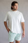 Industrie Del Sur T-Shirt for Men in Silver Blue