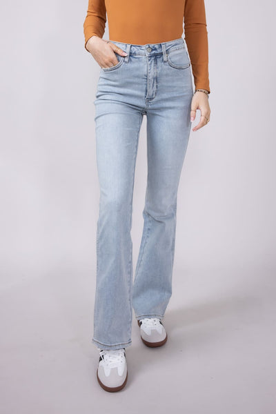 Judy Blue Embroidered Back Pocket Bootcut Jeans for Women