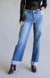 001-KANCAN-HIGH-RISE-DARK-WASH-CUFFED-WIDE-LEG-CLEAN-JEANS-KC20083M