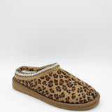 Katydid Leopard Slippers for Women in Brown