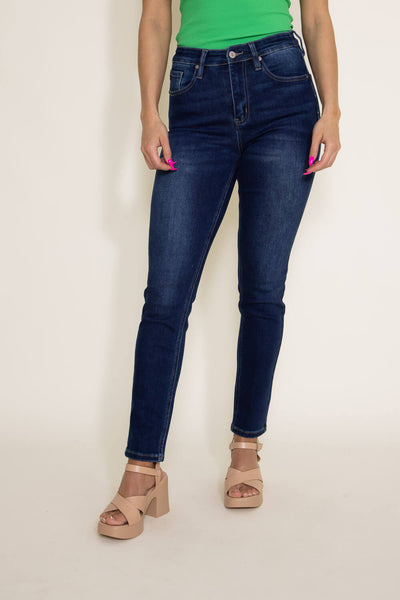 KanCan High Rise Cigarette Fit Jeans for Women