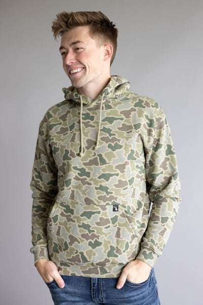 Local Boy Hilltop Hoodie for Men in Sand Camo