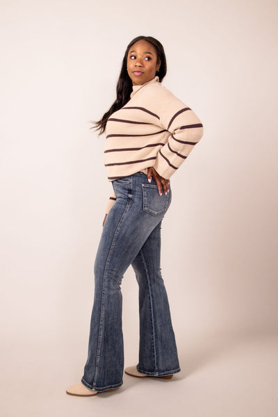 Jilian Mid Rise Flare Judy Blue Jeans