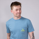 Local Boy Cinco De Drinko T-Shirt for Men in Blue