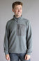 Marsh Wear Sullivan ¼ Zip Pullover for Men in Steel