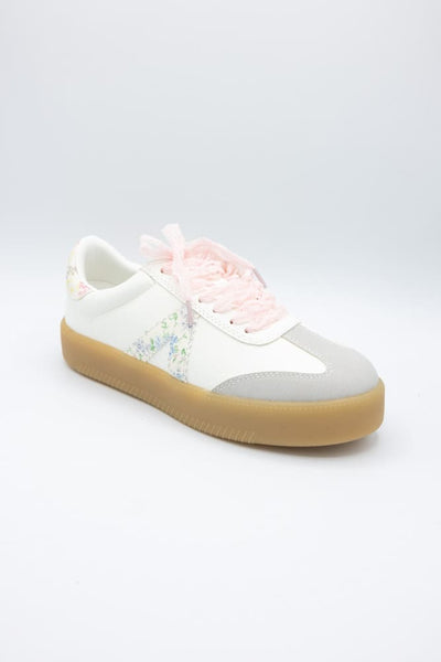 MIA Axel Sneakers for Women in White Floral