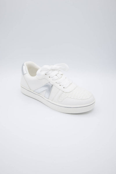 MIA Shoes Krew Sneakers for Women in White