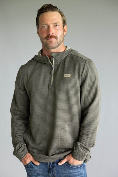 Marsh Wear Sullivan Hoodie for Men in Canteen Green | MWF1025-CNT