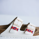 Natural Life Sandal Charm Set in Coral