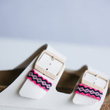 Natural Life Sandal Charm Set in Pink