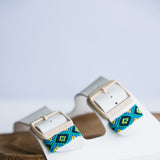 Natural Life Sandal Charm Set in Lime Green