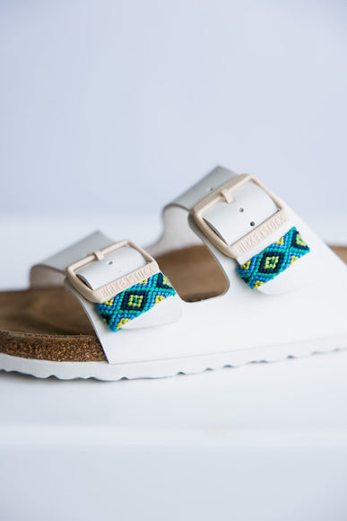 Natural Life Sandal Charm Set in Lime Green